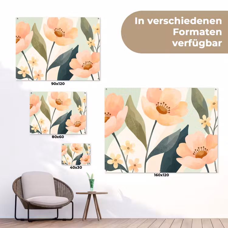 Gartenposter - Blumen – Natur – Abstrakt — 6