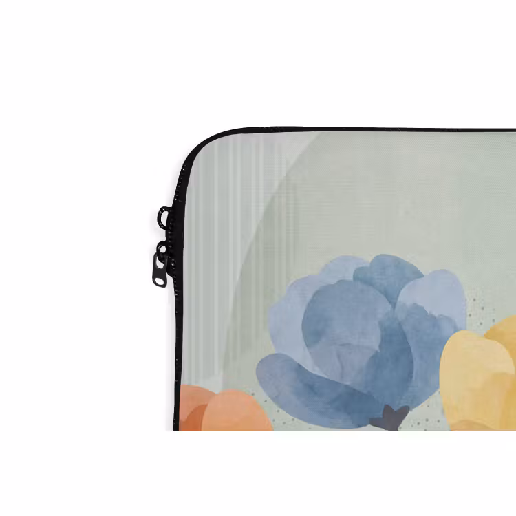 Laptop hülle - Blumen – Abstrakt – Farbenfroh — 5