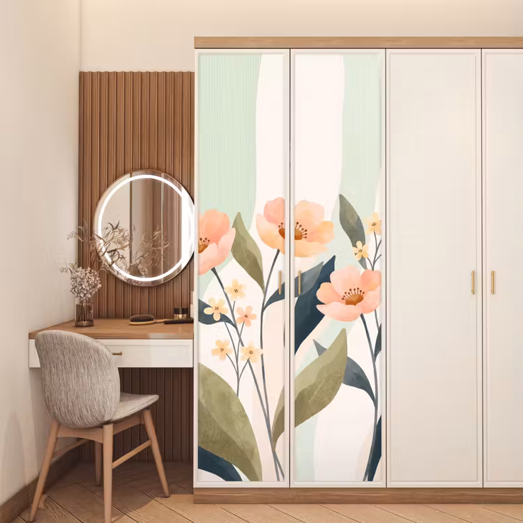 Türtapete - Blumen – Natur – Abstrakt — 4