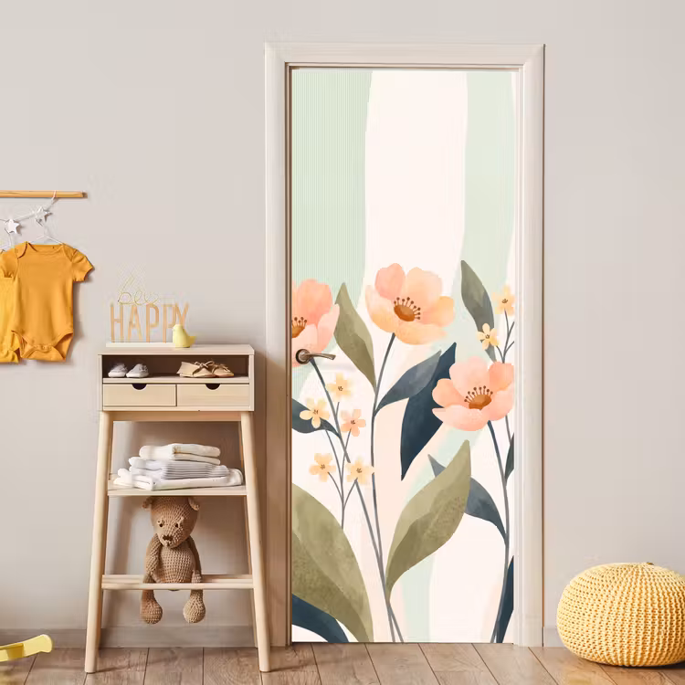 Türtapete - Blumen – Natur – Abstrakt — 5