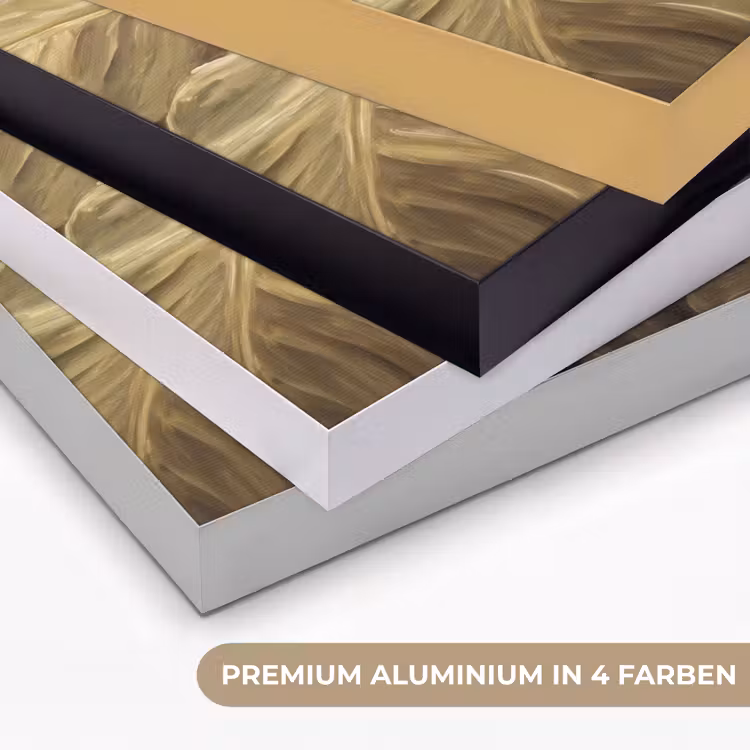 Art Frame - Blätter – Tropisch – Gold — 5