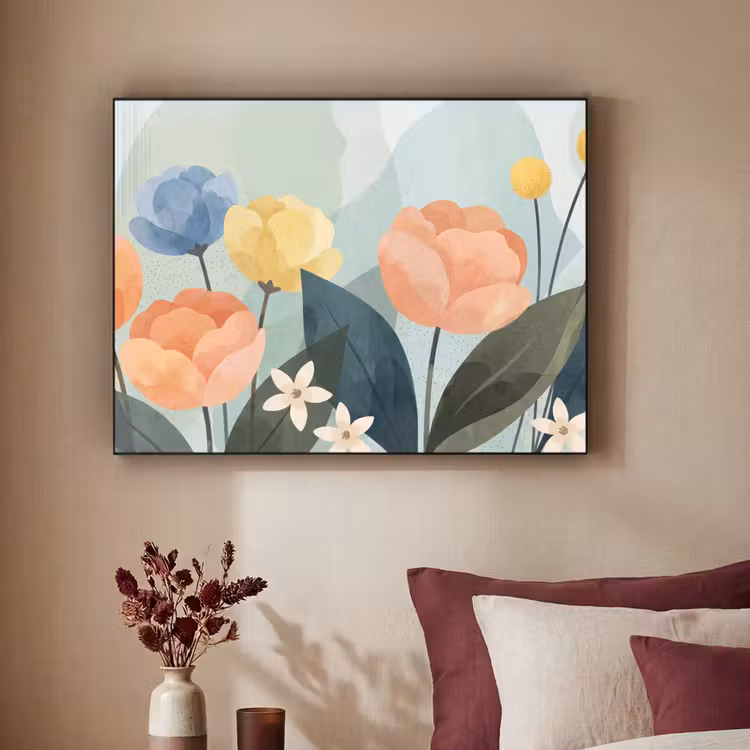Art Frame - Blumen – Abstrakt – Farbenfroh — 2