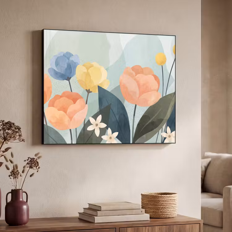 Art Frame - Blumen – Abstrakt – Farbenfroh — 3