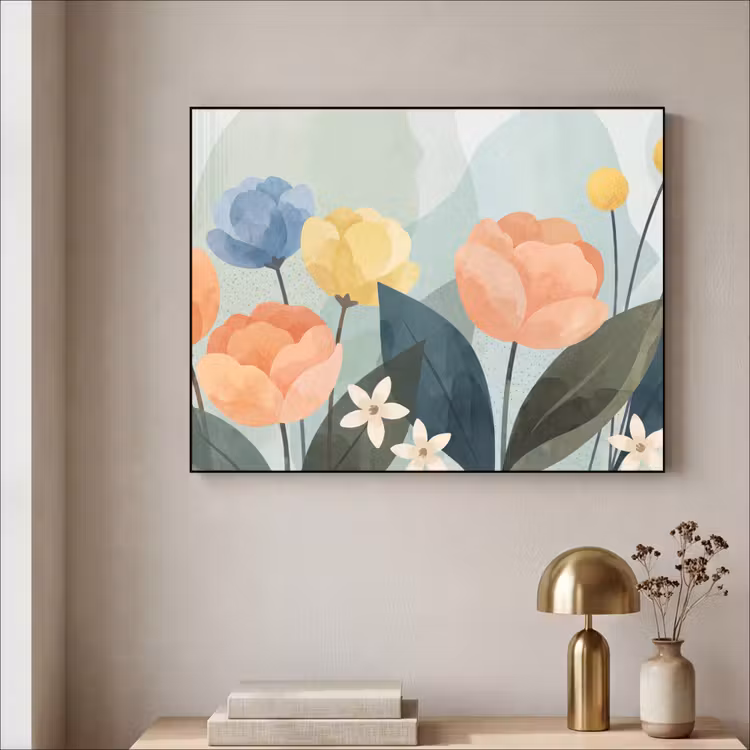Art Frame - Blumen – Abstrakt – Farbenfroh — 4