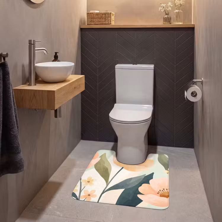 WC Vorleger - Blumen – Natur – Abstrakt — 2