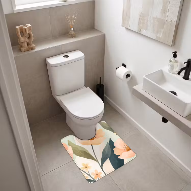 WC Vorleger - Blumen – Natur – Abstrakt — 6