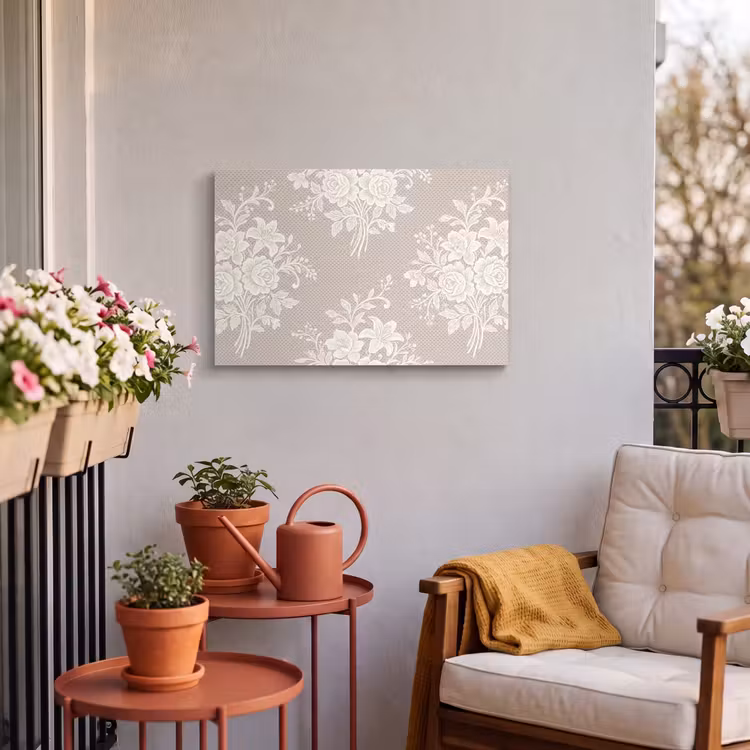 Outdoor Leinwand - Spitze – Textur – Licht — 3