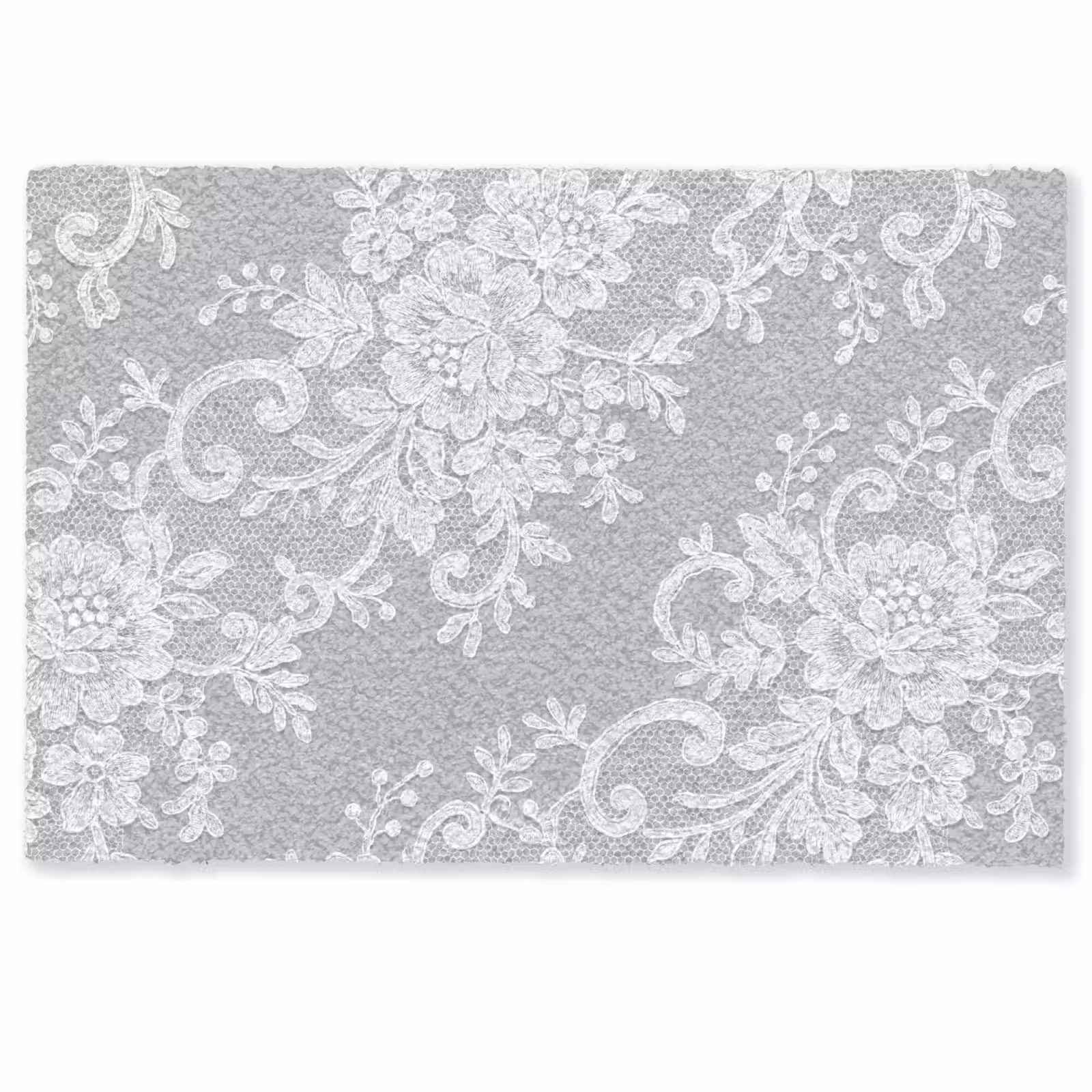 Fußmatte - Spitze – Blume – Muster — 1