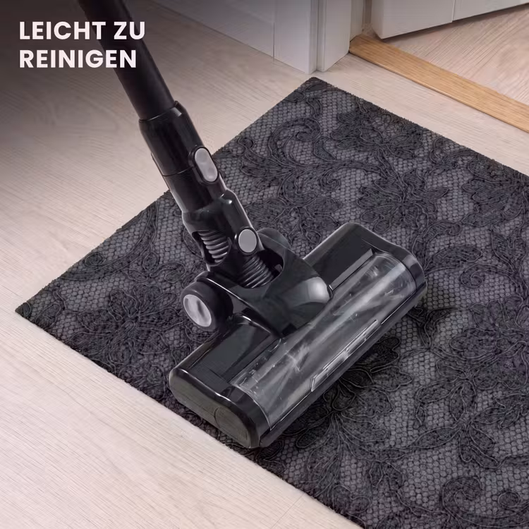 Fußmatte - Spitze – Blumen – Schwarz — 9