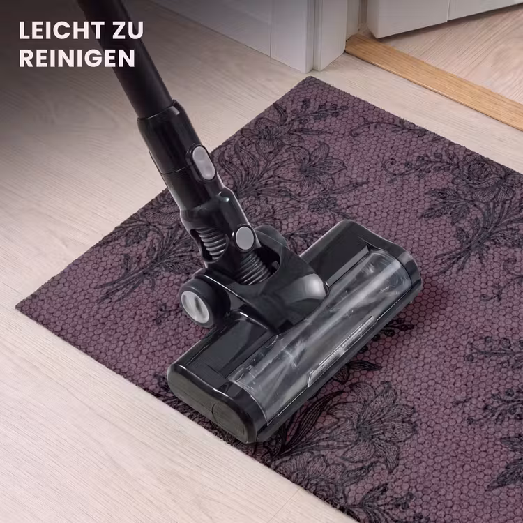 Fußmatte - Spitzenmuster – Blumen – Lila — 9