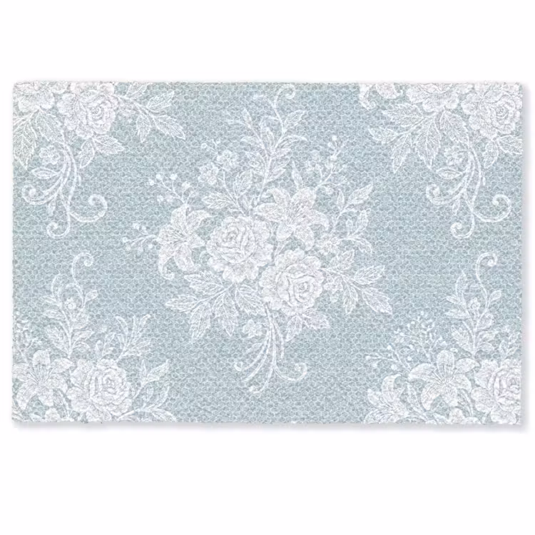 Fußmatte - Weiß – Spitze – Vintage — 1