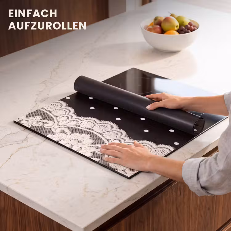 Herdabdeckplatte - Weiße Spitze – Schnittmuster — 7