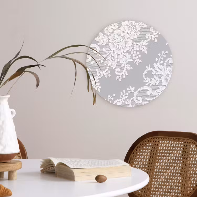 Forexbild Rund - Spitze – Blume – Muster — 4