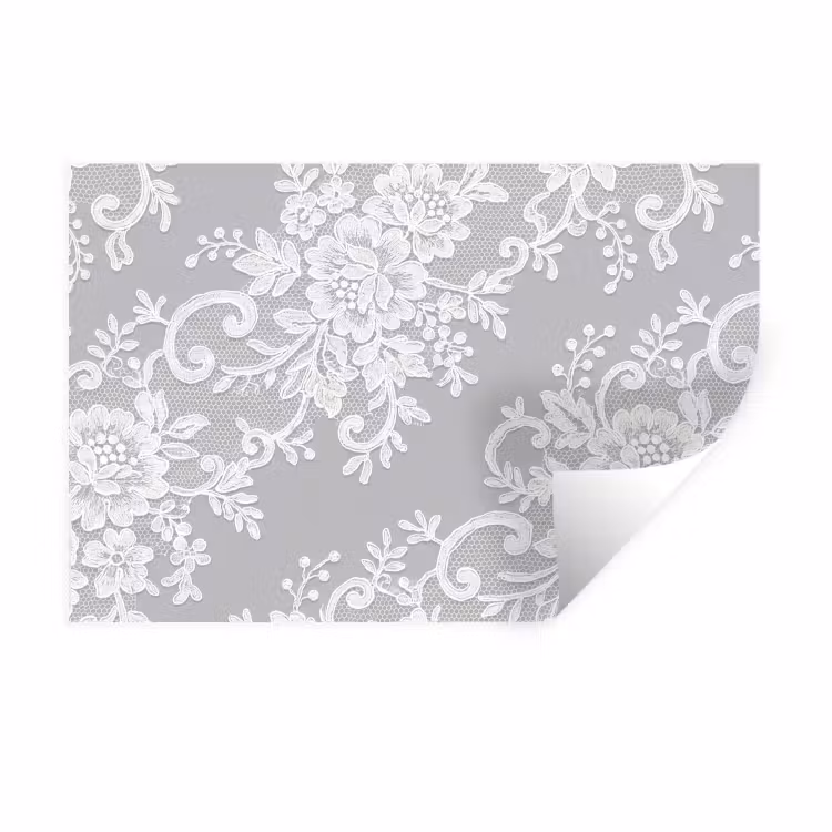 Wandtattoo – Spitze – Blume – Muster — 1