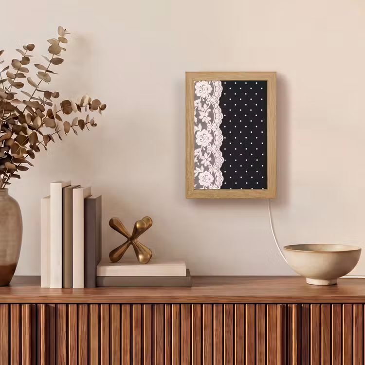 Personalisierte Lightbox - Weiße Spitze – Schnittmuster — 4