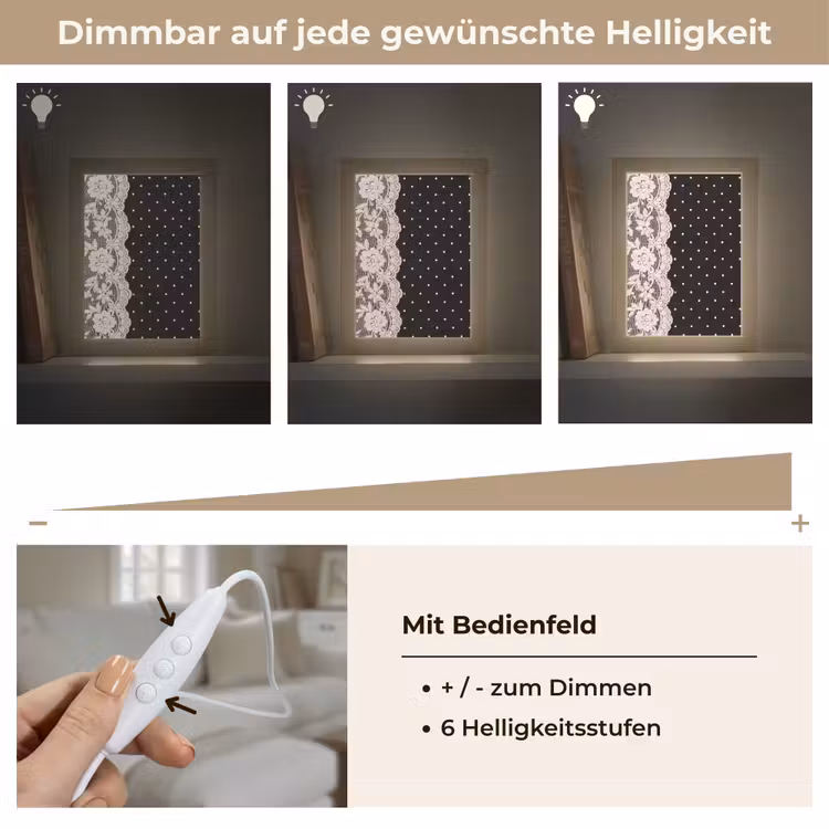 Personalisierte Lightbox - Weiße Spitze – Schnittmuster — 8