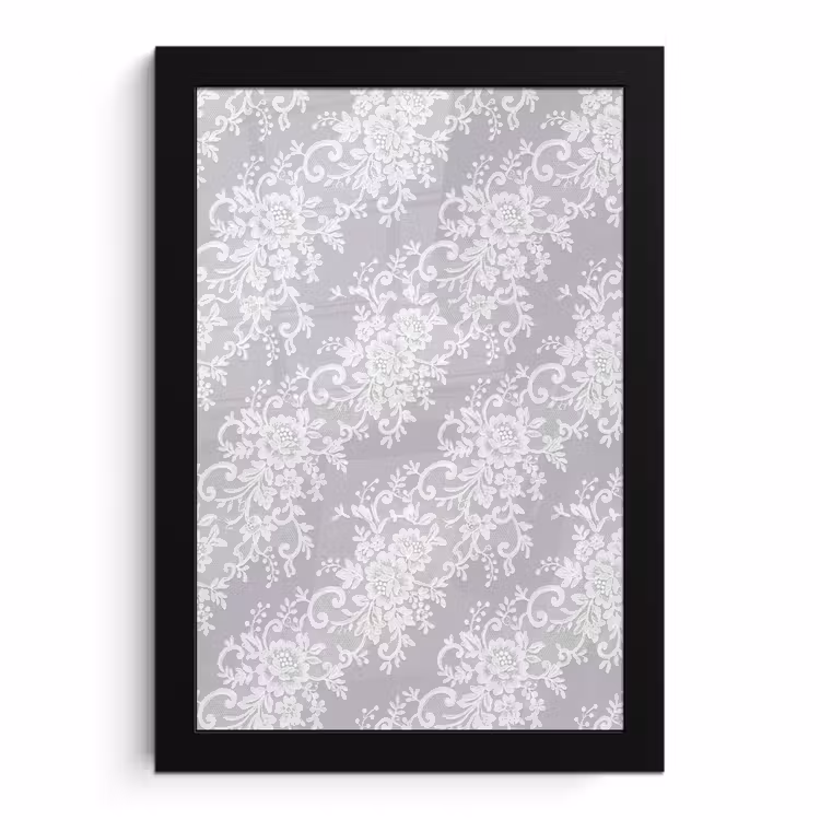Bilder mit Rahmen - Spitze – Blume – Muster — 1