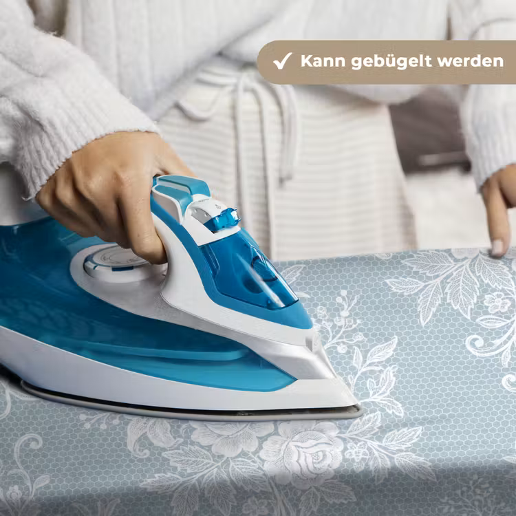 Wandteppich - Weiß – Spitze – Vintage — 10