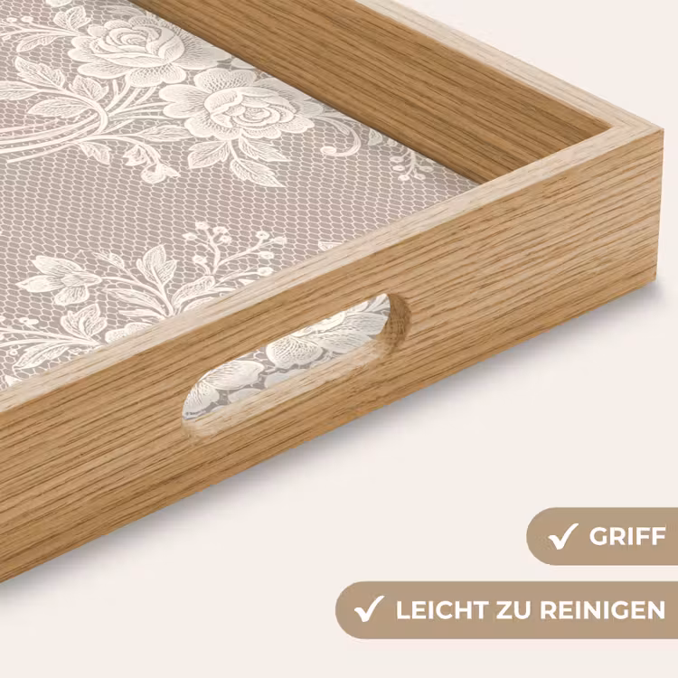 Tablett - Spitze – Textur – Licht — 5