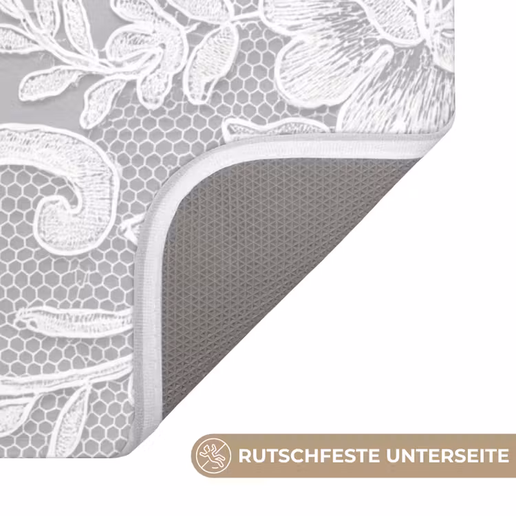 WC Vorleger - Spitze – Blume – Muster — 3