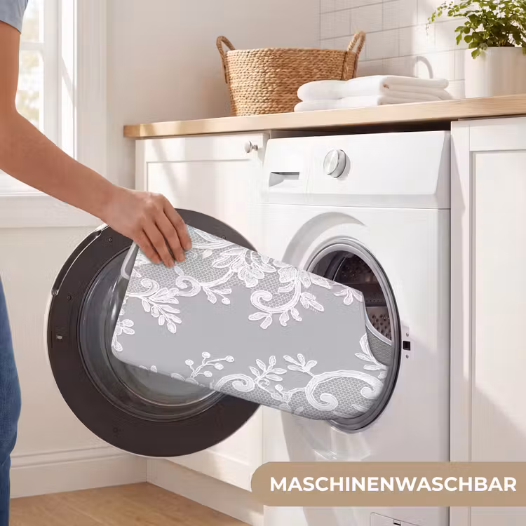 WC Vorleger - Spitze – Blume – Muster — 7
