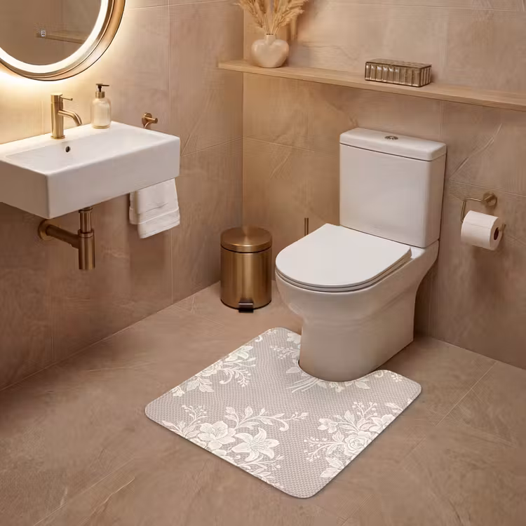 WC Vorleger - Spitze – Textur – Licht — 4