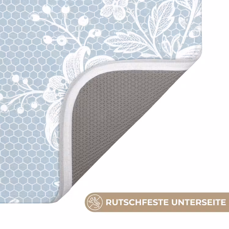 WC Vorleger - Weiß – Spitze – Vintage — 3