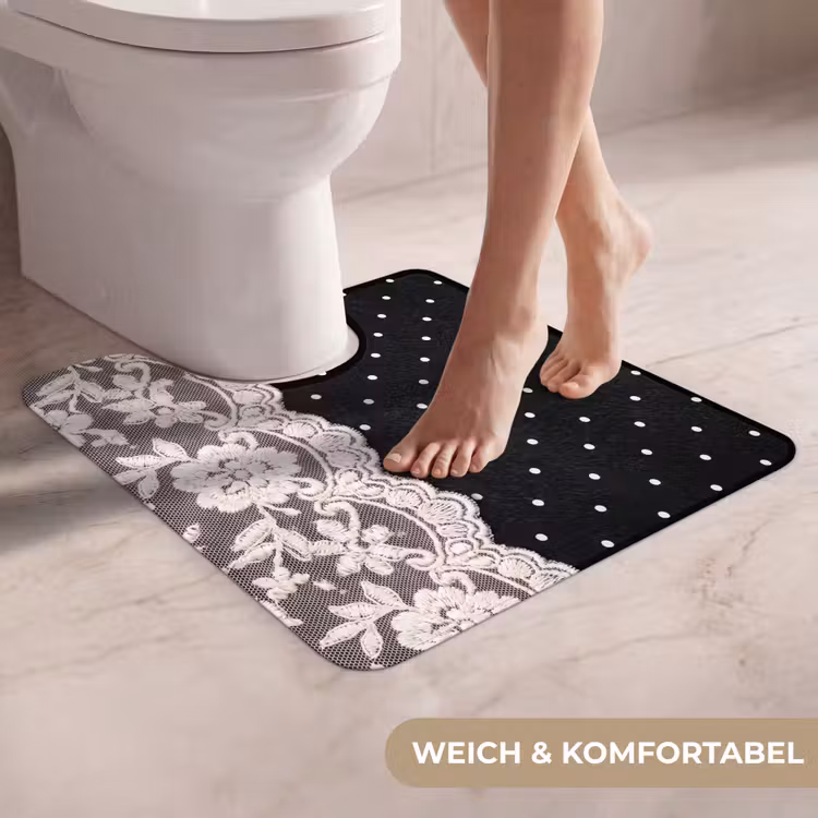 WC Vorleger - Weiße Spitze – Schnittmuster — 5