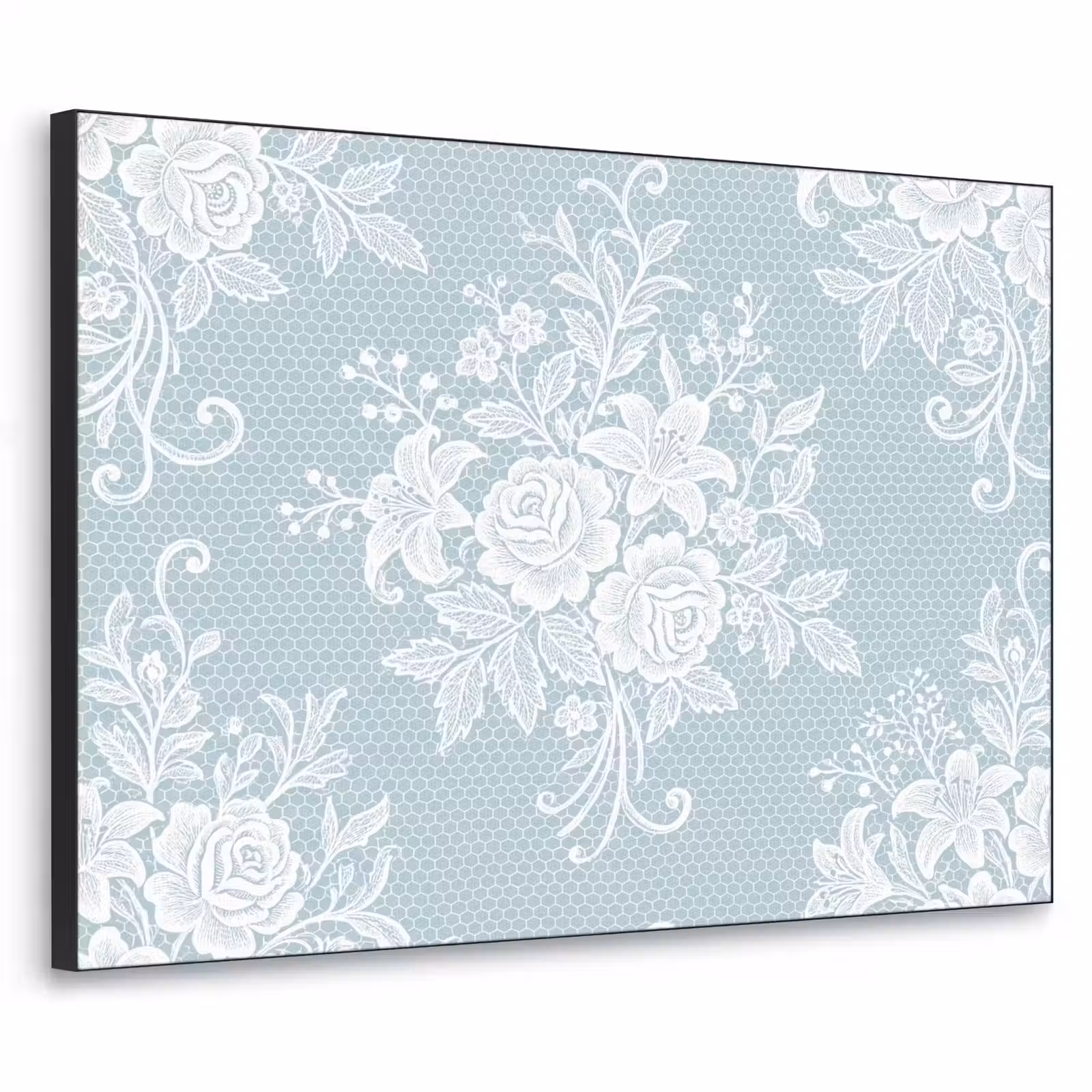 Art Frame - Weiß – Spitze – Vintage — 1