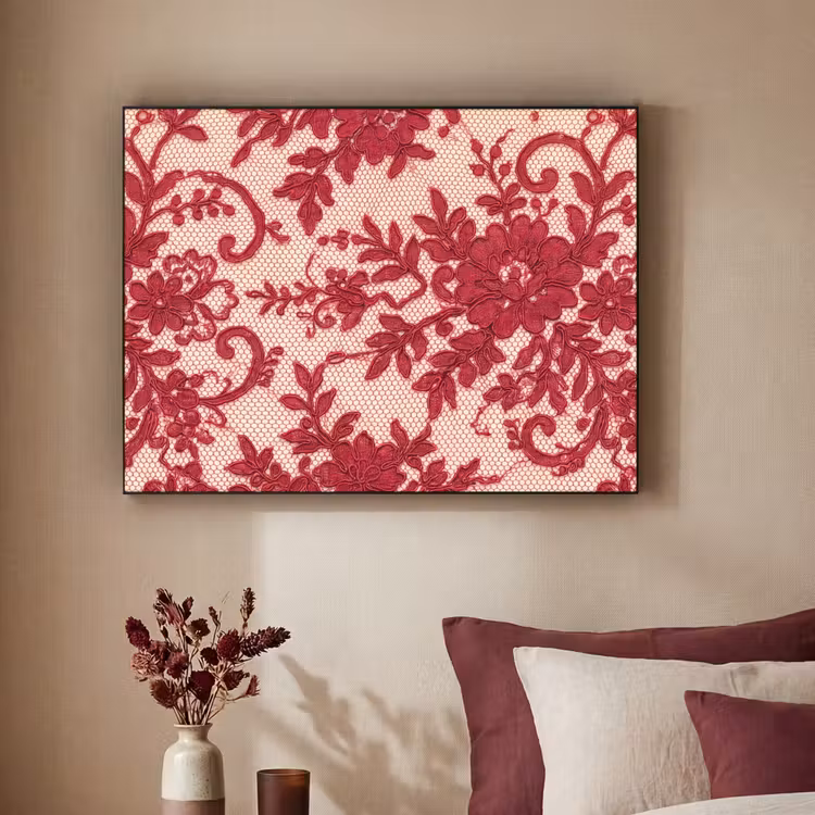 Art Frame - Rote Spitze – Blumen — 2