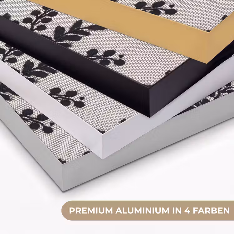 Art Frame - Schwarze Spitze – Blumen — 5
