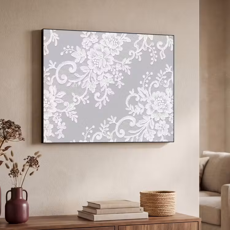 Art Frame - Spitze – Blume – Muster — 3
