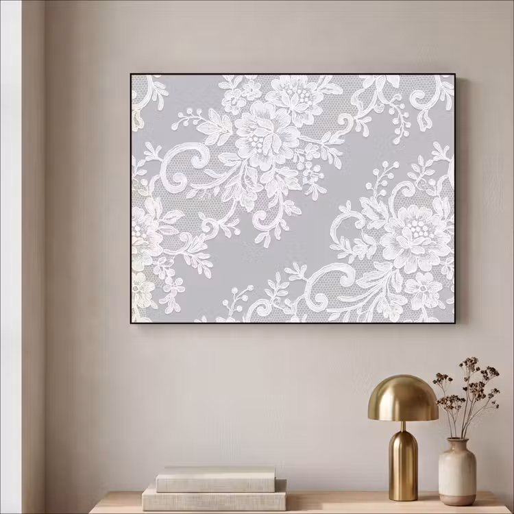 Art Frame - Spitze – Blume – Muster — 4