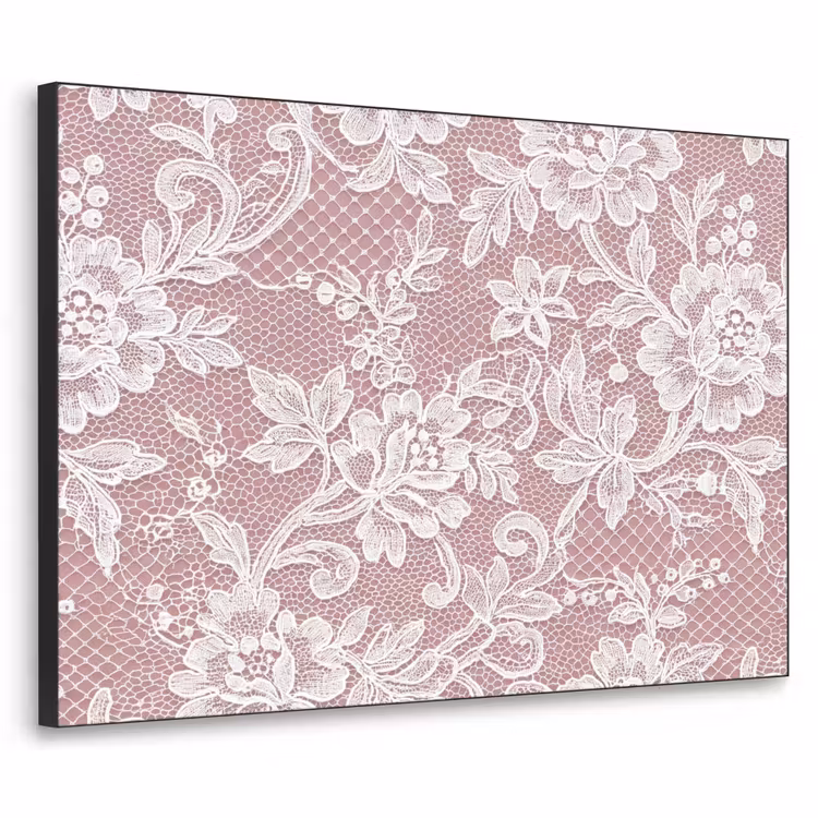 Art Frame - Spitze – Blumen – Weiß — 1