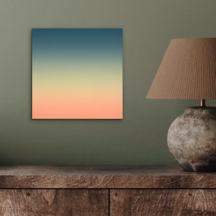 Alu-Dibond-Bild - Farbverlauf – Abstrakt – Modern — 3