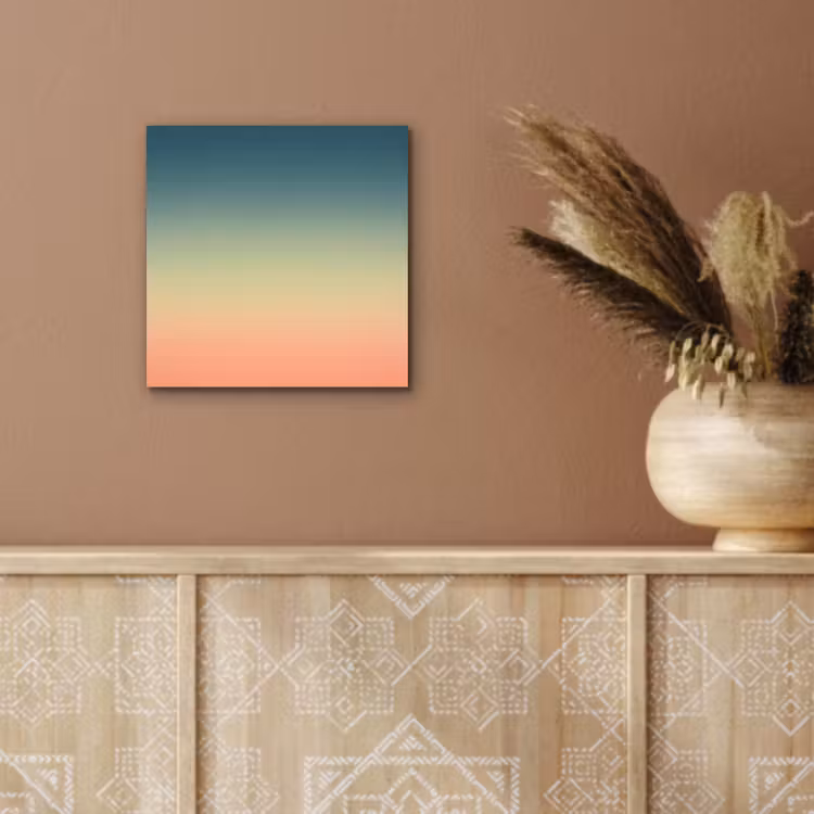 Alu-Dibond-Bild - Farbverlauf – Abstrakt – Modern — 5