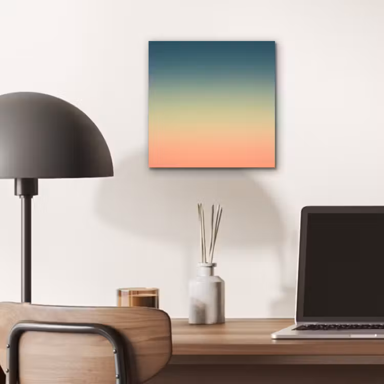 Alu-Dibond-Bild - Farbverlauf – Abstrakt – Modern — 6