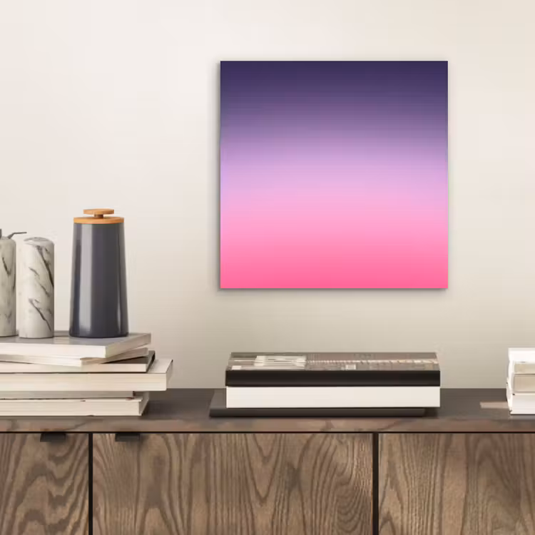Alu-Dibond-Bild - Farbe – Farbverlauf – Abstrakt — 2