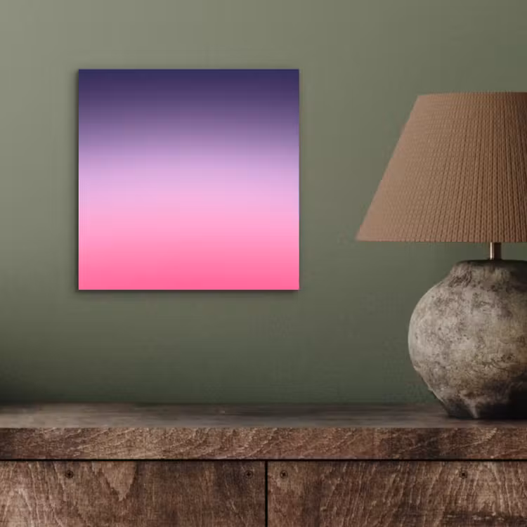 Alu-Dibond-Bild - Farbe – Farbverlauf – Abstrakt — 3