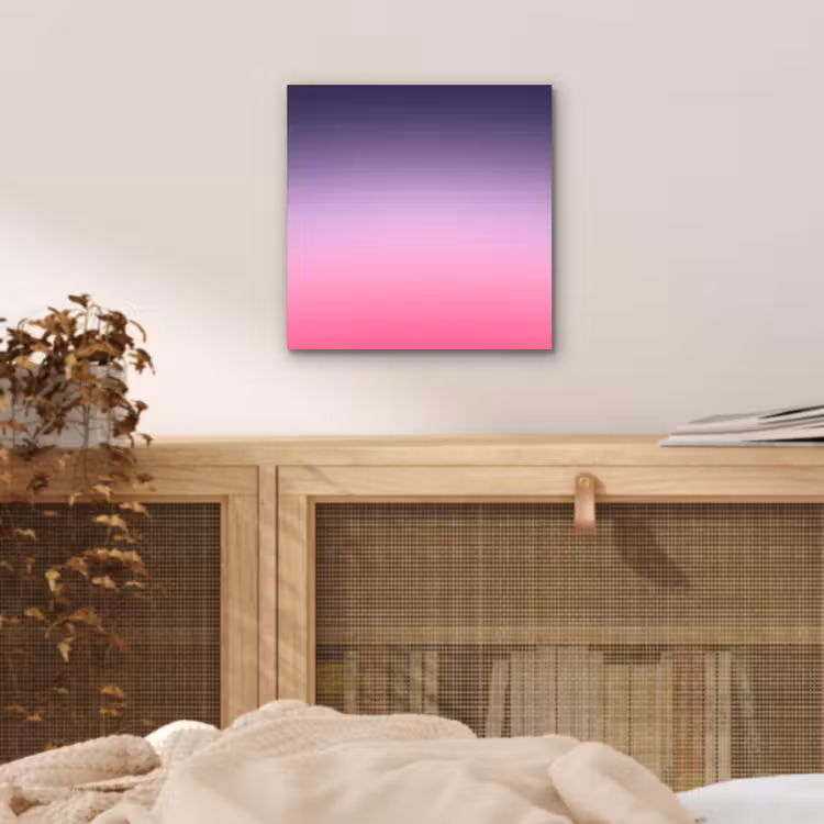 Alu-Dibond-Bild - Farbe – Farbverlauf – Abstrakt — 4