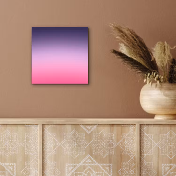 Alu-Dibond-Bild - Farbe – Farbverlauf – Abstrakt — 5