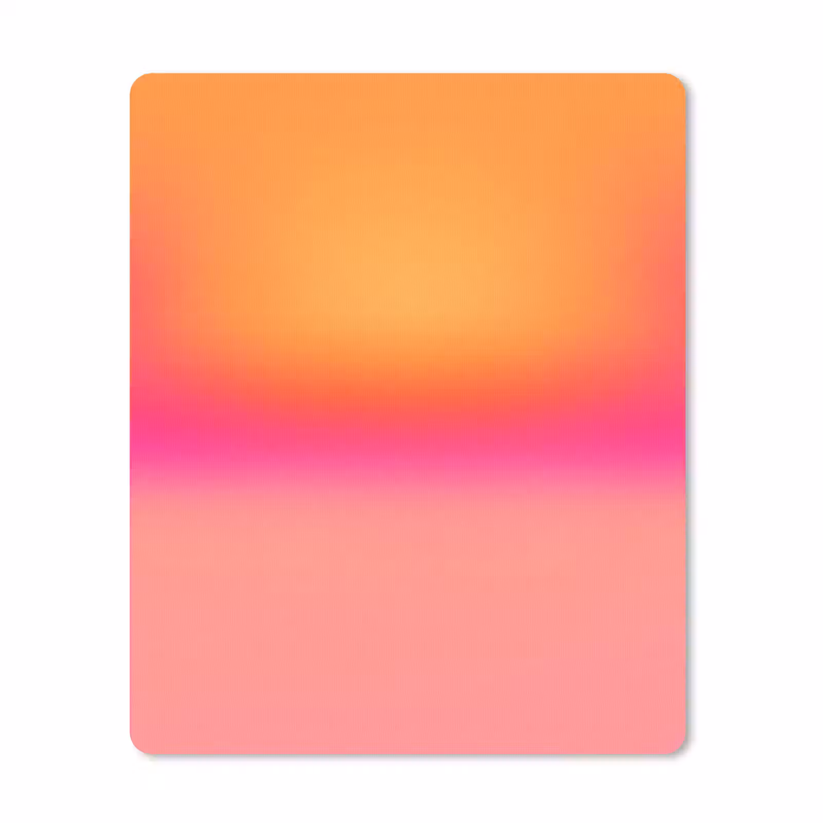 Mauspad - Farbverlauf – Orange – Rosa — 1