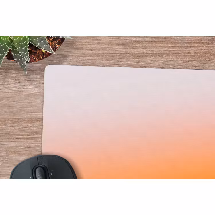 Mauspad - Farbverlauf – Orange – Abstrakt — 5