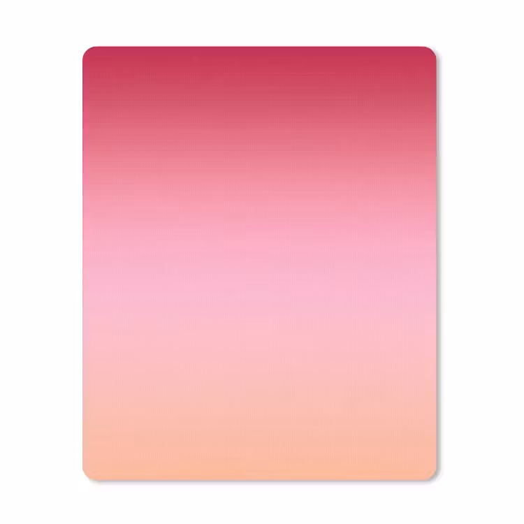 Mauspad - Farbverlauf – Rot – Rosa — 1