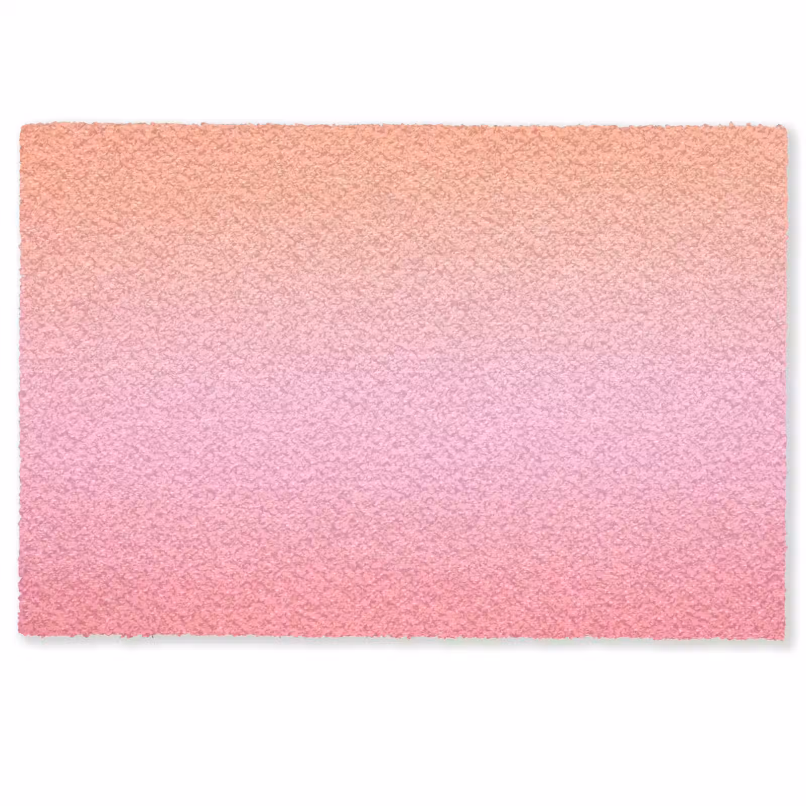 Fußmatte - Farbverlauf – Rosa – Orange — 1