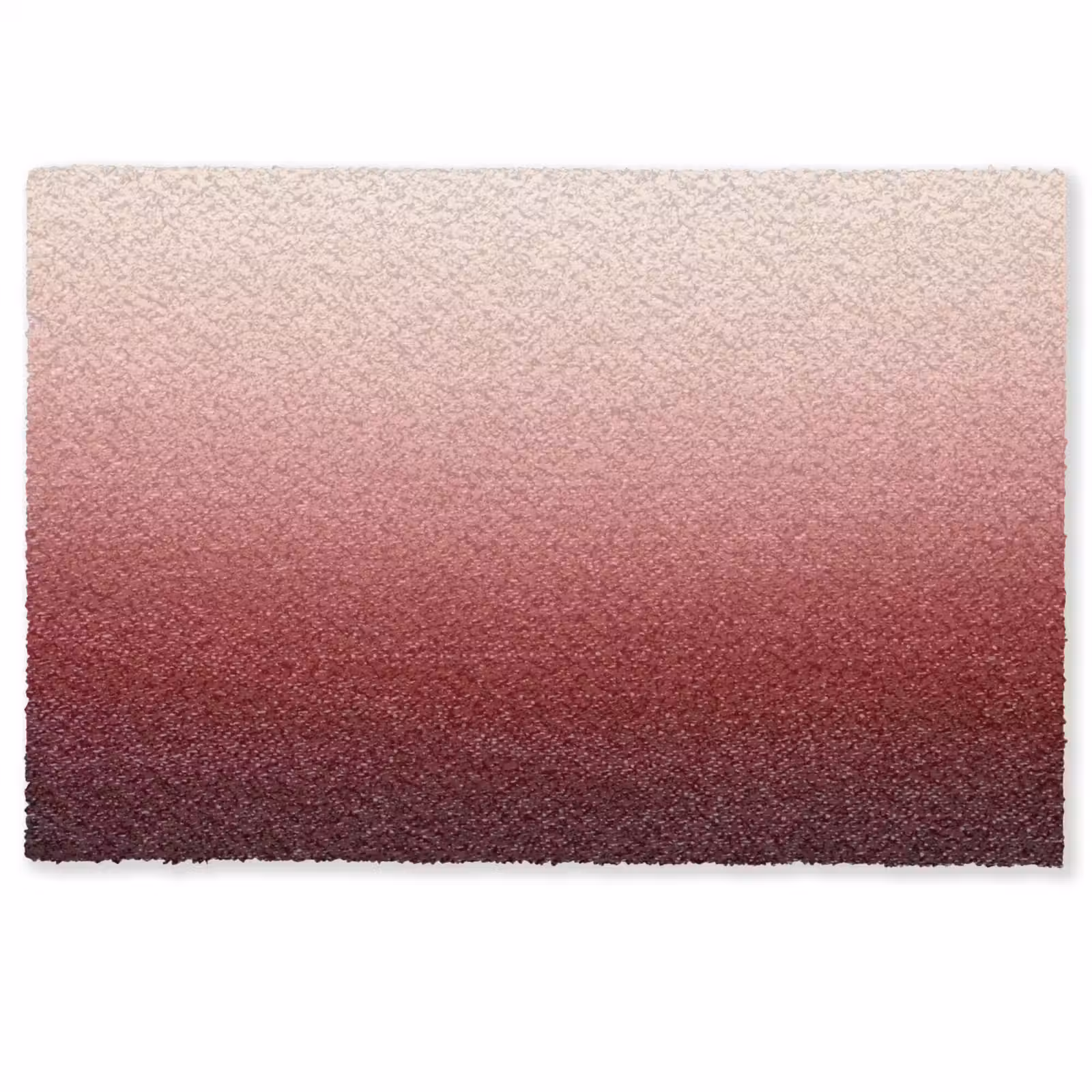 Fußmatte - Farbverlauf – Rot – Rosa — 1