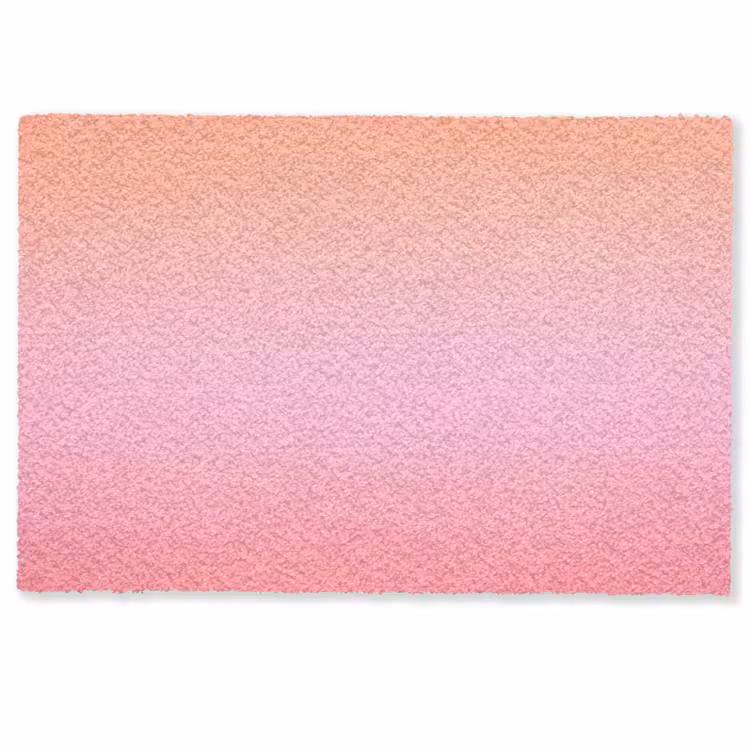 Fußmatte - Farbverlauf – Rosa – Orange — 1