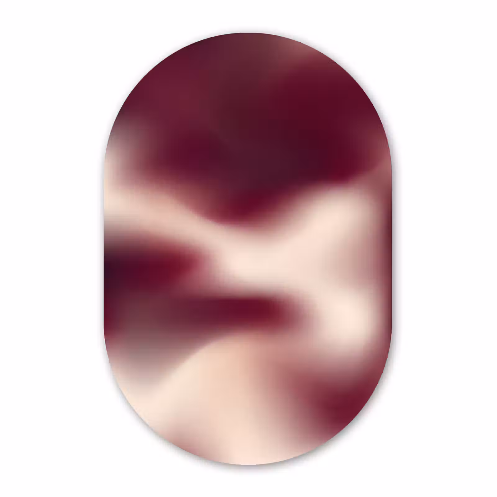Forexbild Oval - Farbverlauf – Rot – Beige — 1