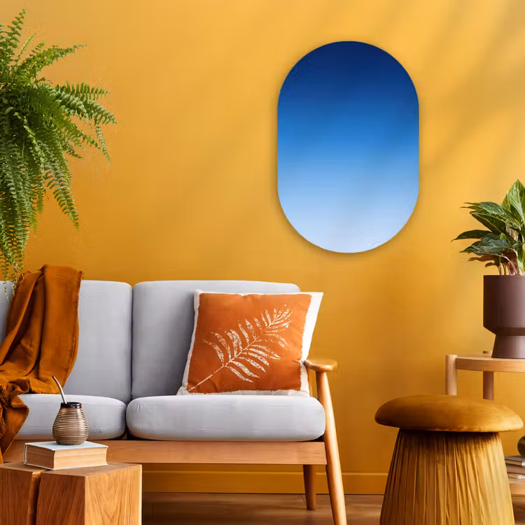 Forexbild Oval - Himmel – Blau – Farbverlauf — 2