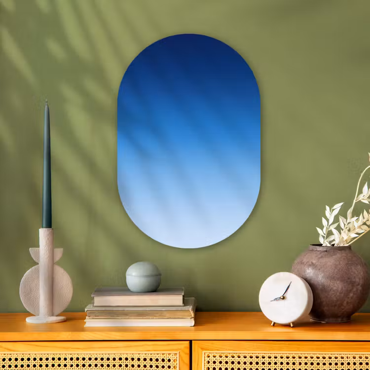 Forexbild Oval - Himmel – Blau – Farbverlauf — 3
